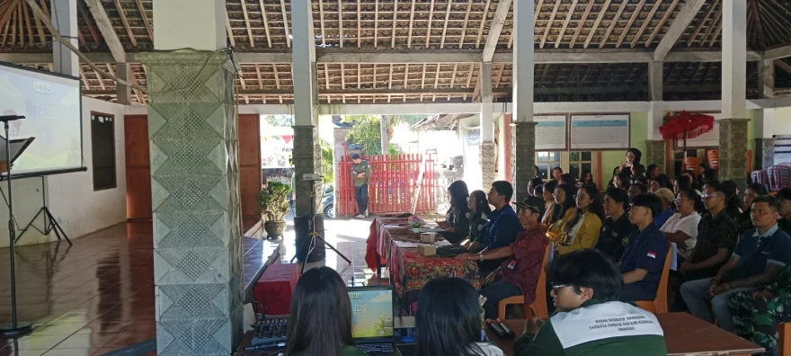 BEM FARMAKES UNDIKNAS Gelar Health Community Movement ,  Desa Tiying Gading Jadi Tuan Rumah Pemeriksaan Lab Prolanis dan Workshop Kesehatan