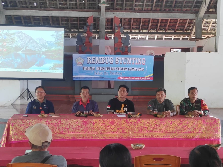 Rembug Stunting Desa Tiying Gading Tahun 2026 